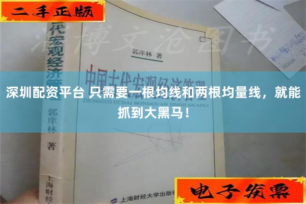 深圳配资平台 只需要一根均线和两根均量线，就能抓到大黑马！