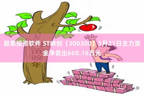 股票投资软件 ST峡创（300300）1月21日主力资金净卖出660.16万元