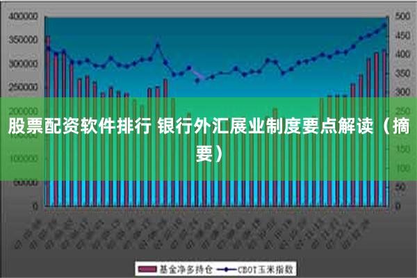 股票配资软件排行 银行外汇展业制度要点解读（摘要）